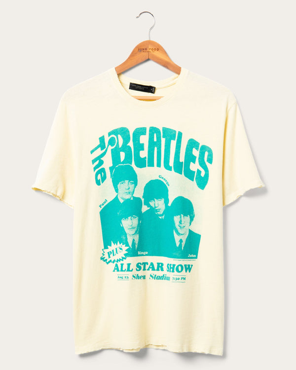 junk food clothing The Beatles All Star Show Vintage Tee Solee