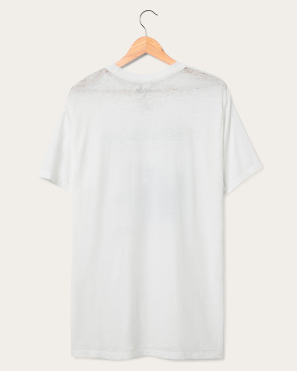 Junk Food Clothing The Beatles Blackbird Flea Market Tee White Burnout