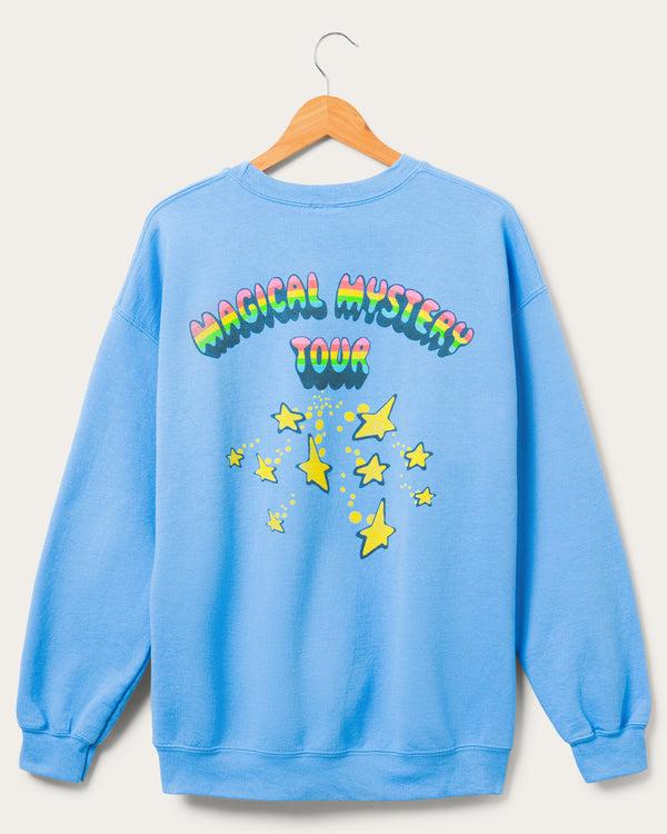 Junk Food Clothing The Beatles Magical Mystery Tour Flea Market Fleece Carolina Blue