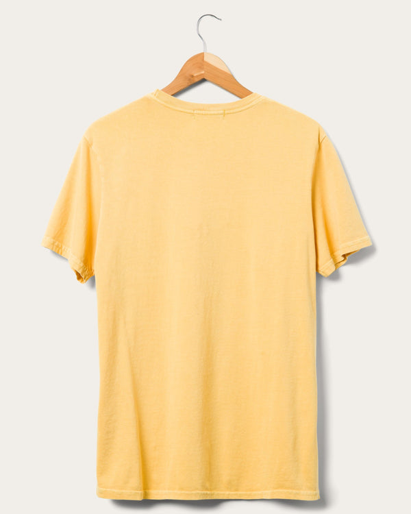 Junk Food Clothing The Beatles Strawberry Fields Forever Vintage Tee Yolk Yellow