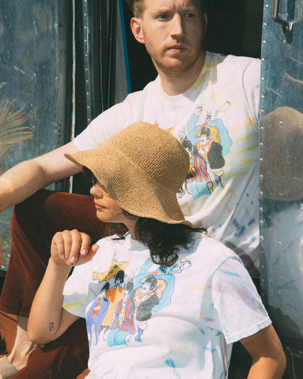 Junk Food Clothing The Beatles Yellow Sub Tie Dye Vintage Tee Tie Dye