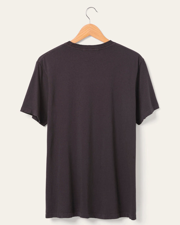 Junk Food Clothing The Rolling Stones Europe '76 Vintage Tee Vintage Black