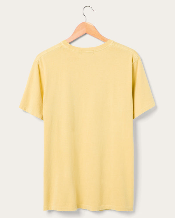 Junk Food Clothing The Rolling Stones Logo Vintage Tee Dusty Citron