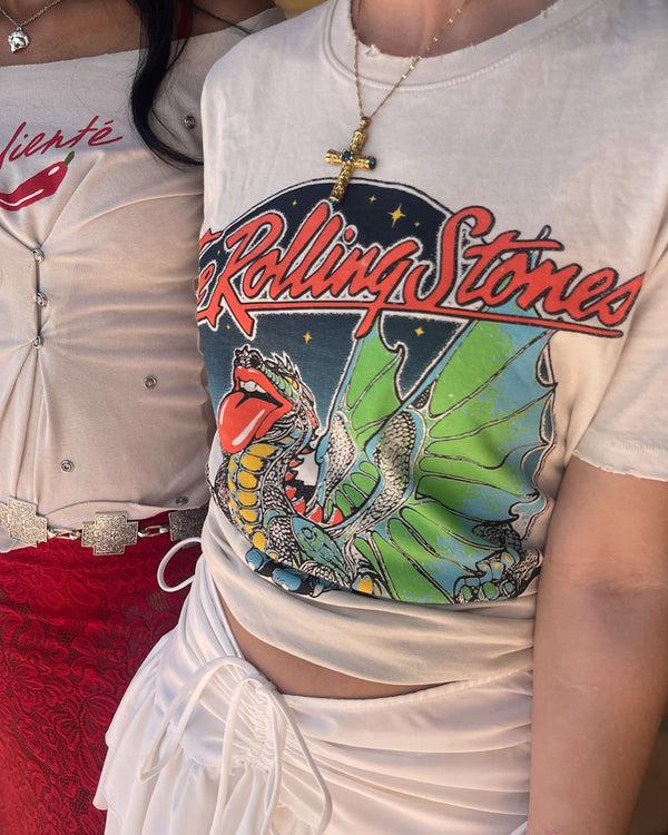 Junk Food Clothing The Rolling Stones US Tour 1978 Vintage Tee Birch