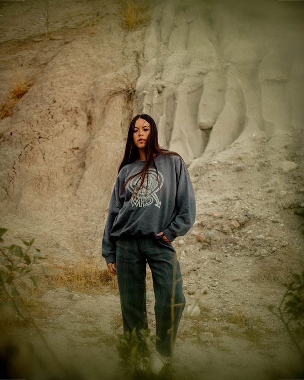 Junk Food Clothing The Who Tour '79 Lion Flea Market Fleece Black Sea