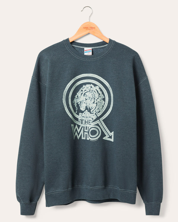 junk food clothing The Who Tour '79 Lion Flea Market Fleece Black Sea