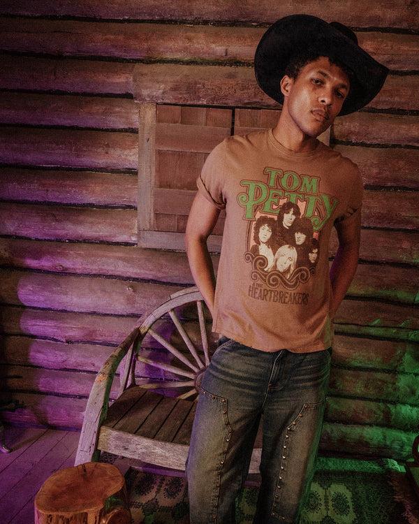Junk Food Clothing Tom Petty And The Heartbreakers Vintage Tee Toasted Coconut