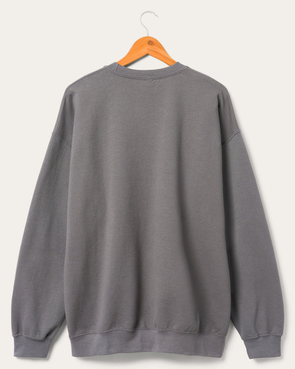 Junk Food Clothing Tom Petty At The Whiskey Flea Market Crew Charcoal