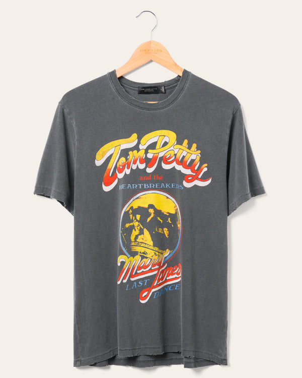 junk food clothing Tom Petty Mary Janes Last Dance Vintage Tee Vintage Black