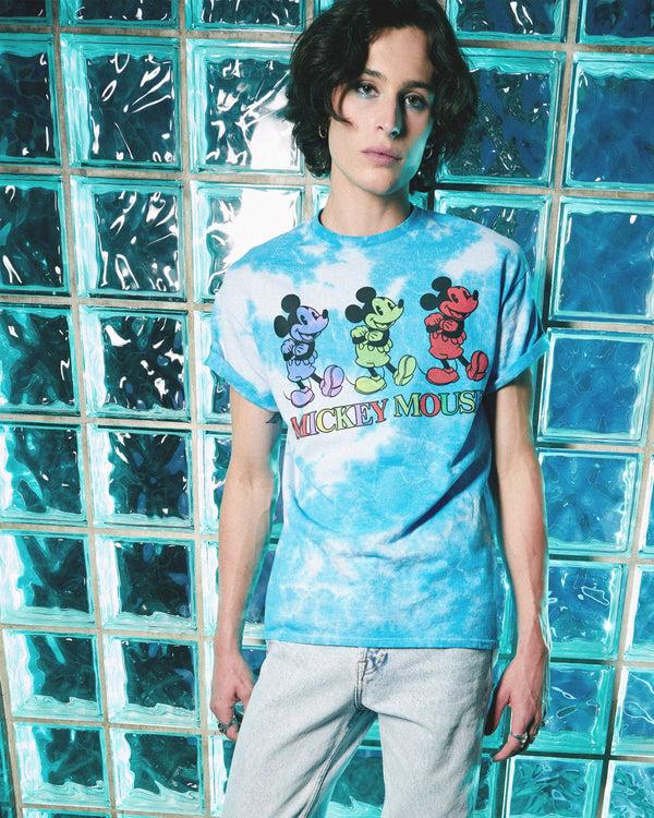 Junk Food Clothing Unisex Mickey Tie Dye Flea Market Tee TIE DYE