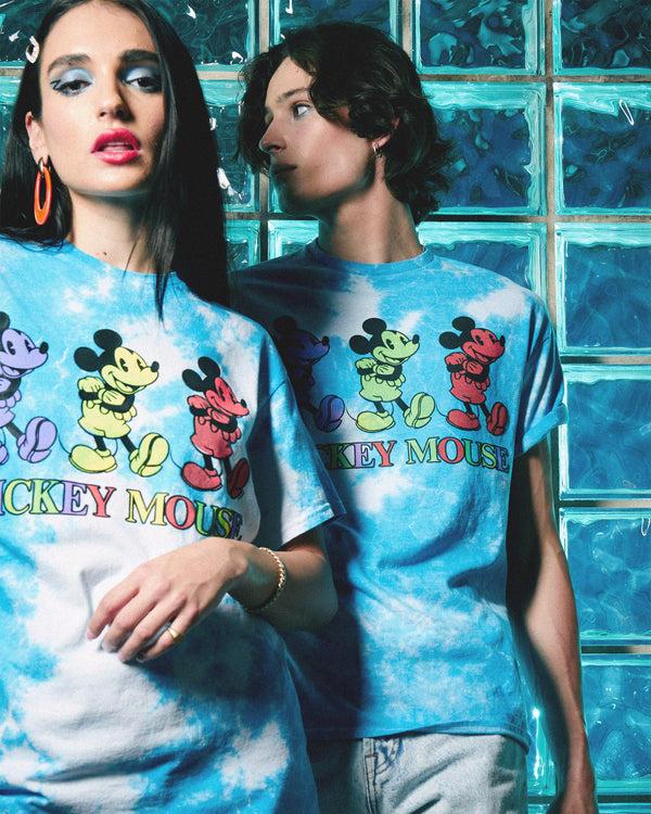 junk food clothing Unisex Mickey Tie Dye Flea Market Tee TIE DYE