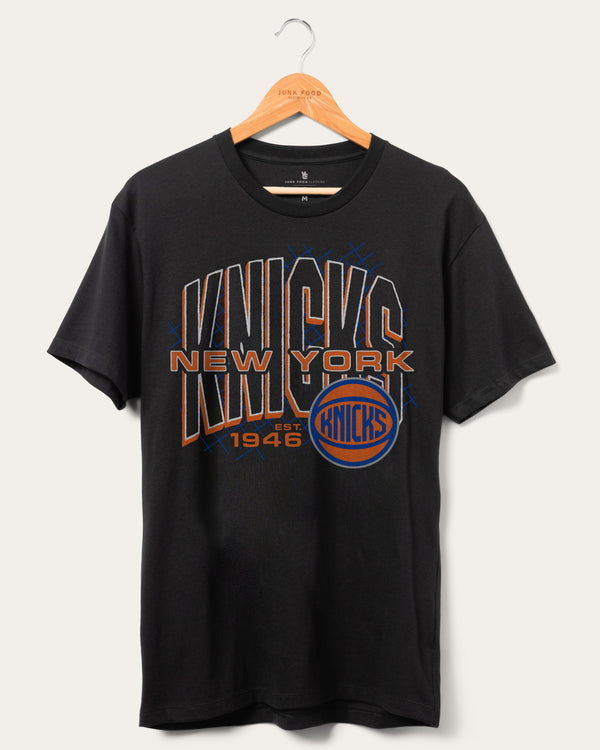 junk food clothing Unisex NBA Knicks Playground Tee Black