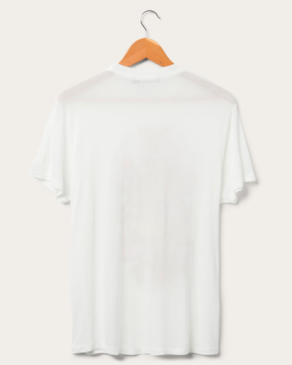 Junk Food Clothing Women's Aretha Franklin Queen Of Soul Vintage Tissue Tee Vintage White