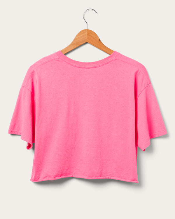 Junk Food Clothing Women's Barbie Flea Market Crop Tee Azaelia
