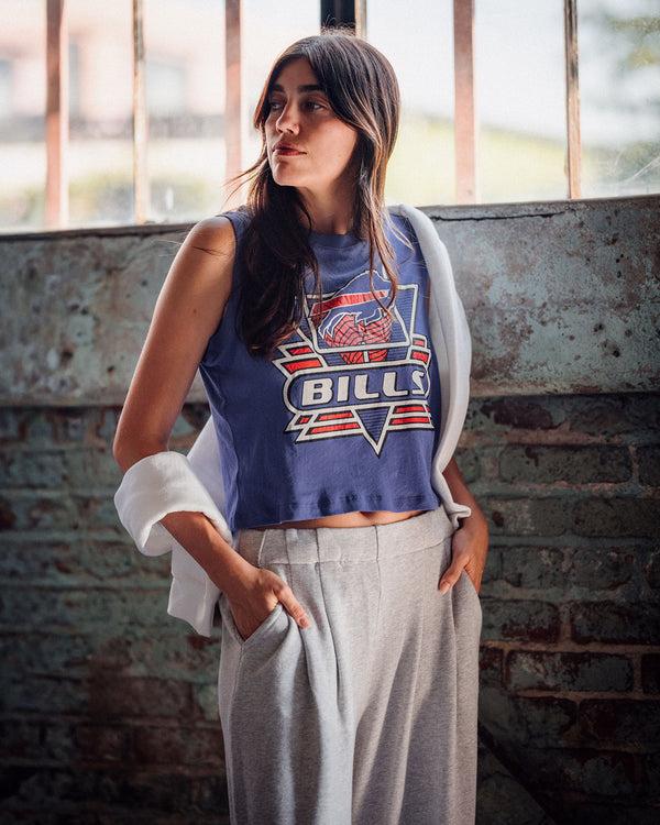 Junk Food Clothing Women's Buffalo Bills Field Goal Tank Liberty