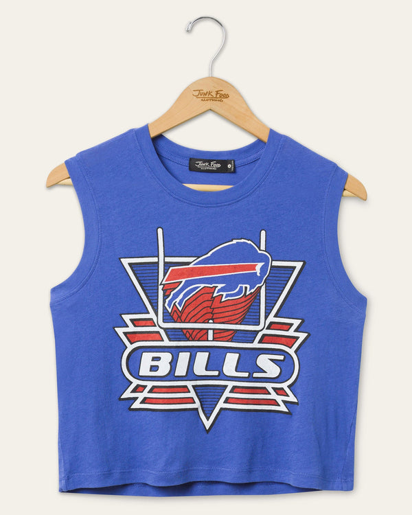 junk food clothing Women's Buffalo Bills Field Goal Tank Liberty