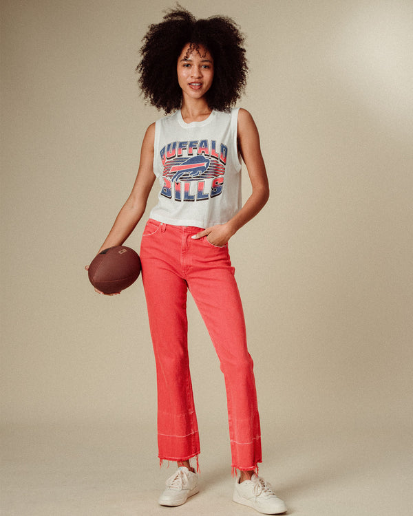 Junk Food Clothing Women's Buffalo Bills Tank White