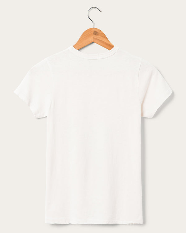 Junk Food Clothing Women's Busch Light Country Original Tee Vintage White