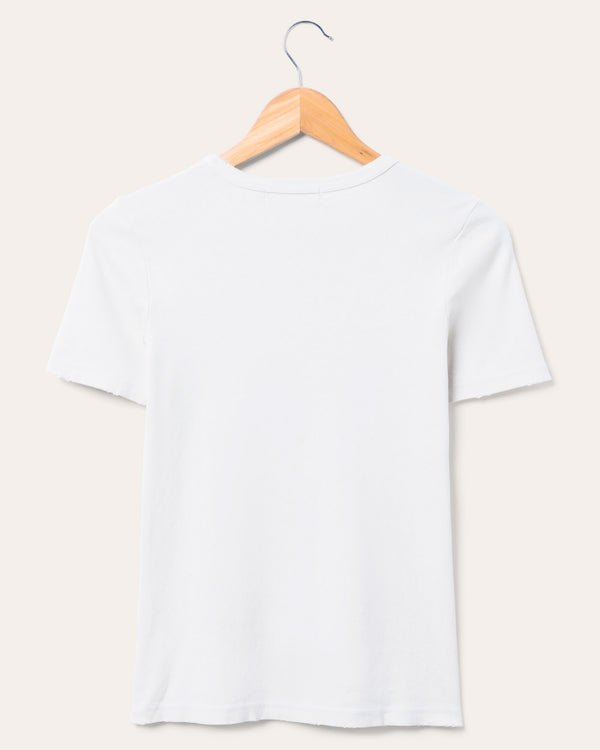 Junk Food Clothing Women's Caliente Pepper Super Slim Tee Birch