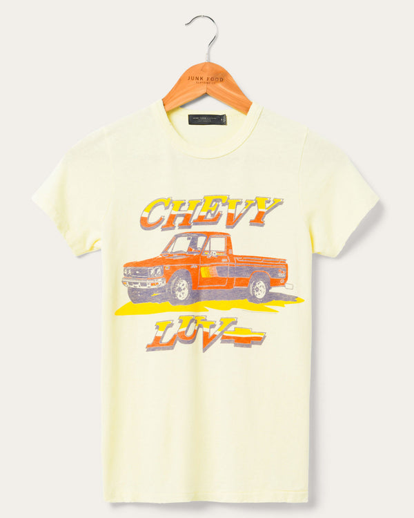 junk food clothing Women's Chevy Luv Original Tee Solee
