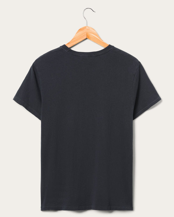 Junk Food Clothing Women's Cincinnati Bengals Sunset Vintage Tee True Black