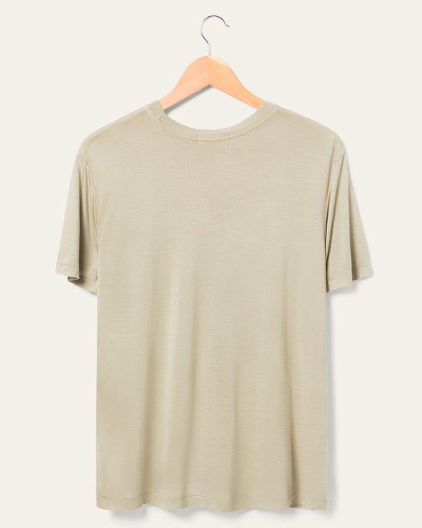 Junk Food Clothing Women's Classic Mickey Vintage Tissue Tee Artichoke