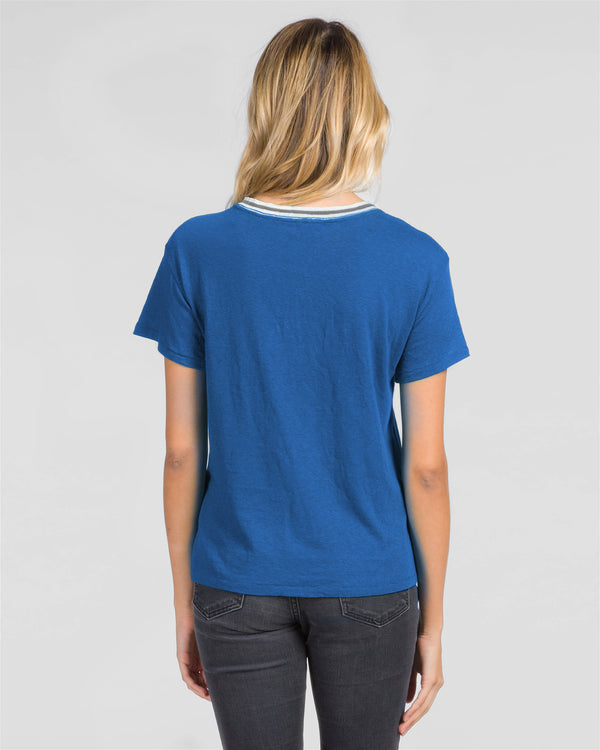 Junk Food Clothing Women's Colts Kickoff Crew LIBERTY