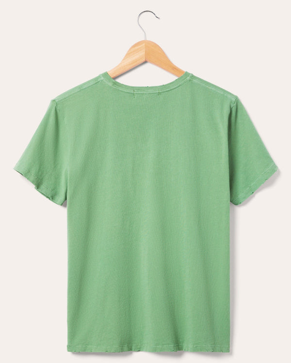 Junk Food Clothing Women's Crème De La Crème Vintage Tee Peridot