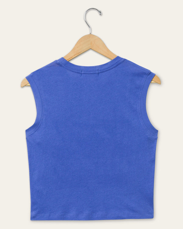 Junk Food Clothing Women's Denver Broncos Field Goal Tank Liberty