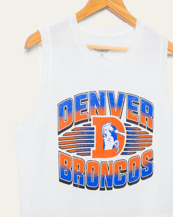 Junk Food Clothing Women's Denver Broncos Tank White