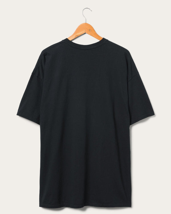 Junk Food Clothing Women's Detroit Lions Helmet Oversized Tee Dress Black