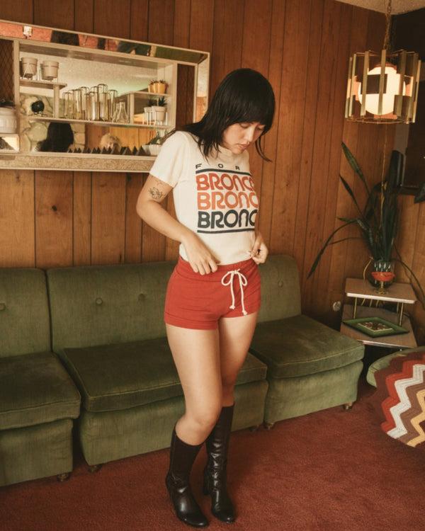 Junk Food Clothing Women's Ford Bronco Original Tee Birch