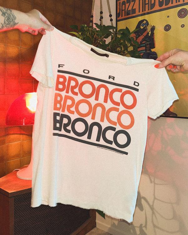 Junk Food Clothing Women's Ford Bronco Original Tee Birch