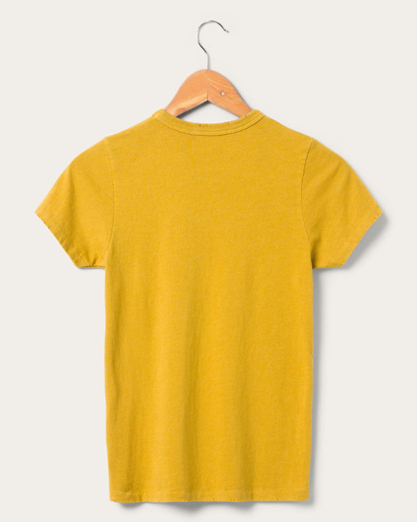 Junk Food Clothing Women's Grateful Dead 1983 Tour Original Tee Harvest Gold