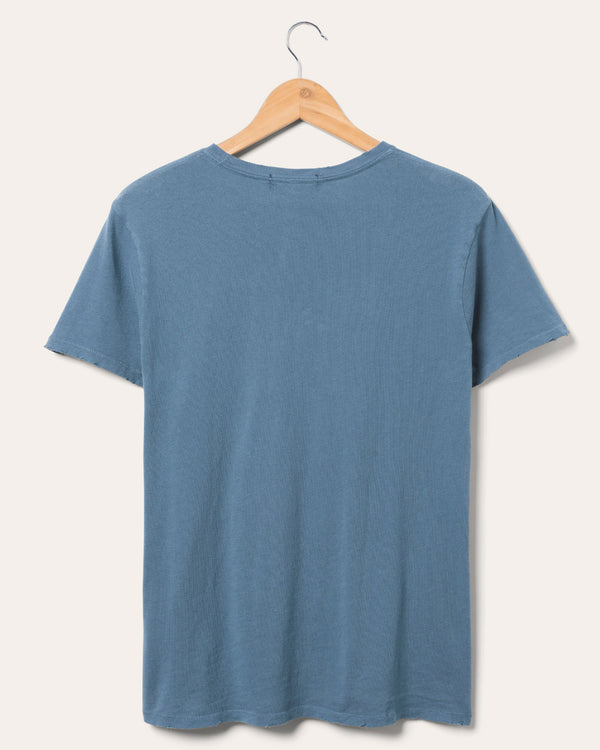 Junk Food Clothing Women's Grateful Dead Shakedown Garden Vintage Tee Deep Indigo