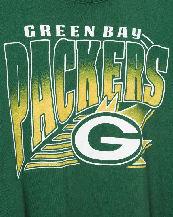 Junk Food Clothing Women's Green Bay Packers Vintage Tee Hunter