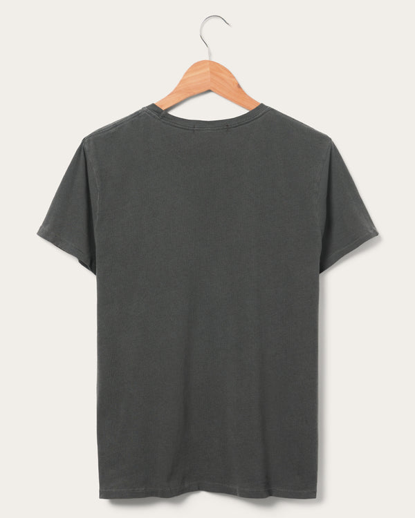 Junk Food Clothing Women's Heat Banner Vintage Tee True Black