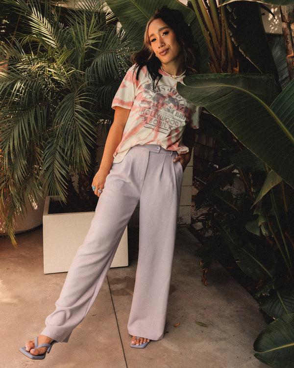 Junk Food Clothing Women's Janis Joplin At The Hollywood Bowl Vintage Tee Tie Dye