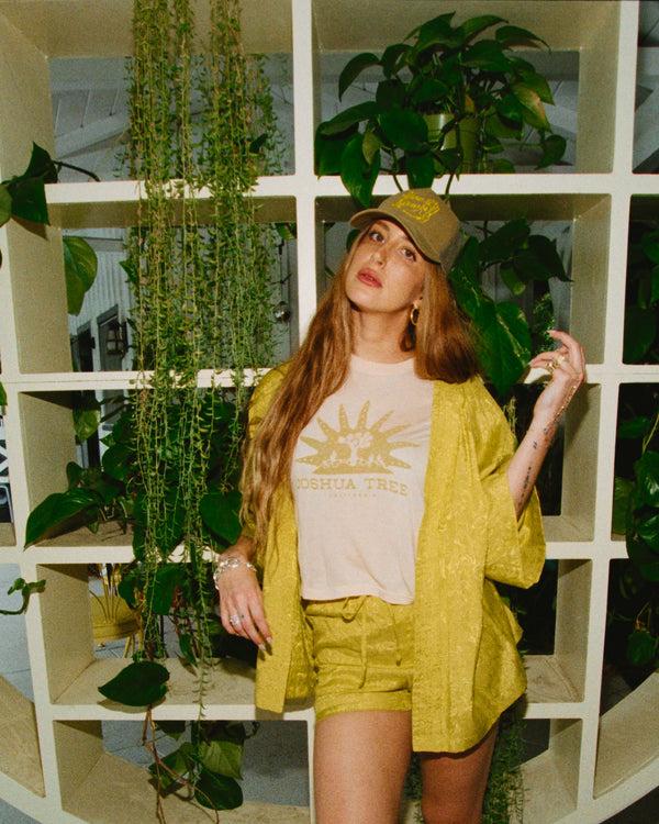 Junk Food Clothing Women's Joshua Tree Vintage Tissue Tank Spanish Villa