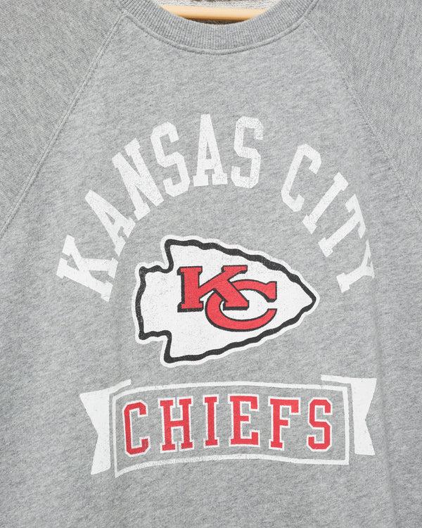 Junk Food Clothing Women's Kansas City Chiefs Raglan Fleece Tank