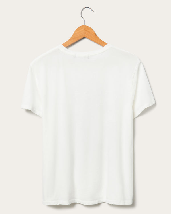 Junk Food Clothing Women's Live At The Hollywood Bowl Vintage Tee Vintage White