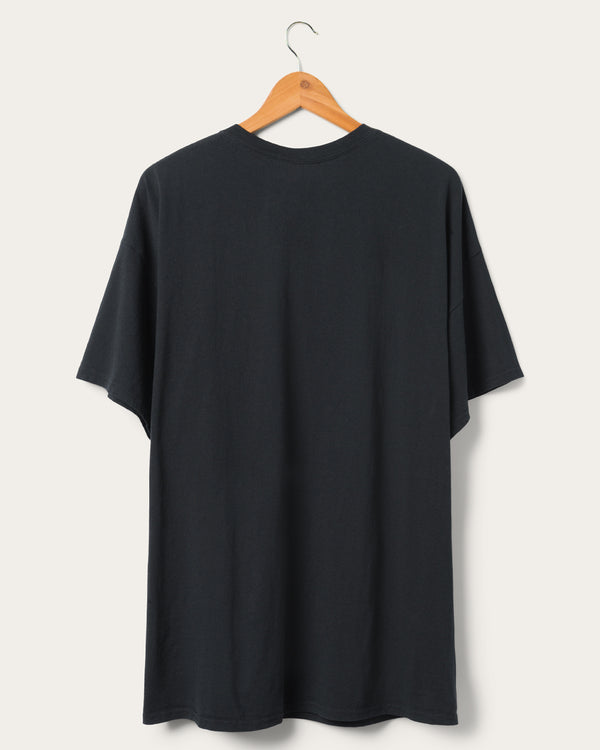 Junk Food Clothing Women's Los Angeles Rams Helmet Oversized Tee Dress Black