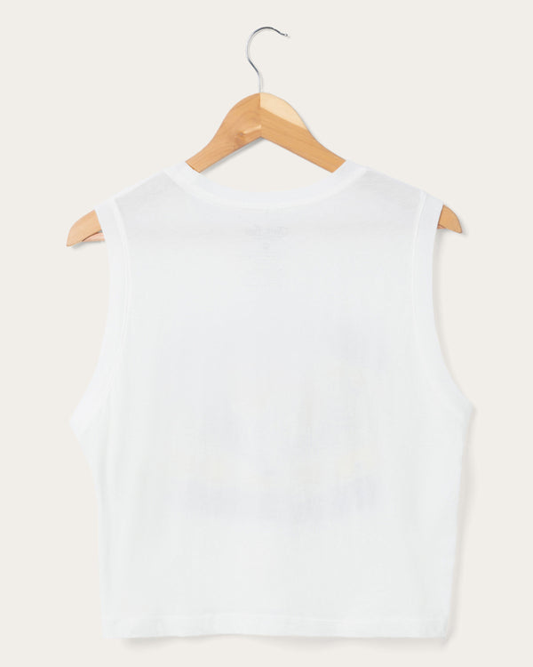 Junk Food Clothing Women's Los Angeles Rams Tank White