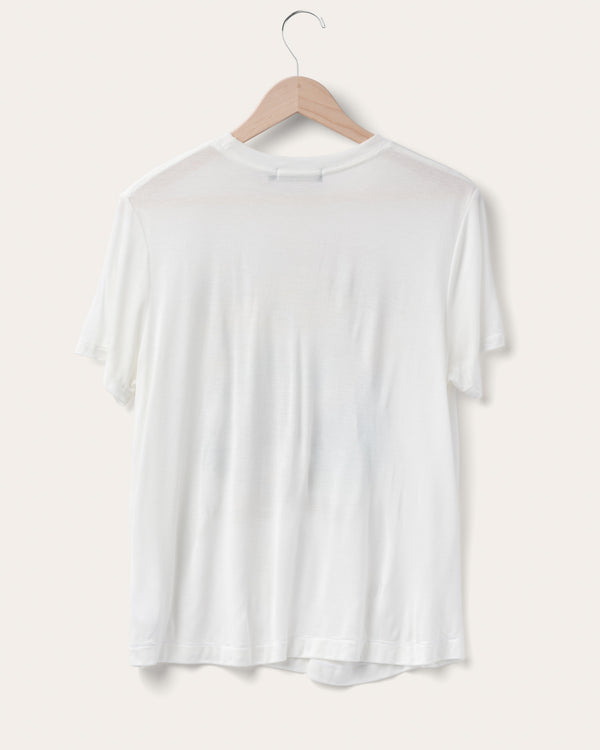 Junk Food Clothing Women's Lynyrd Skynyrd American Tour '77 Vintage Tissue Tee Vintage White