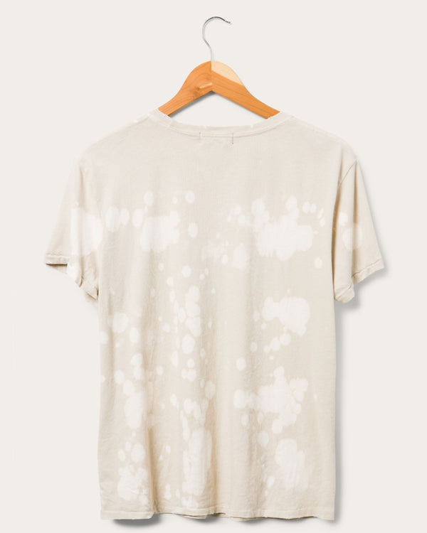 Junk Food Clothing Women's Miller High Life Racing Team Vintage Tee Birch Bleach