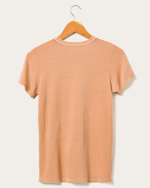 Junk Food Clothing Women's Minnie Mouse Flirty Original Tee Pink Clay