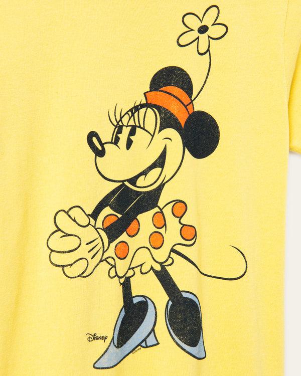Junk Food Clothing Women's Minnie Mouse Original Tee Dusty Citron