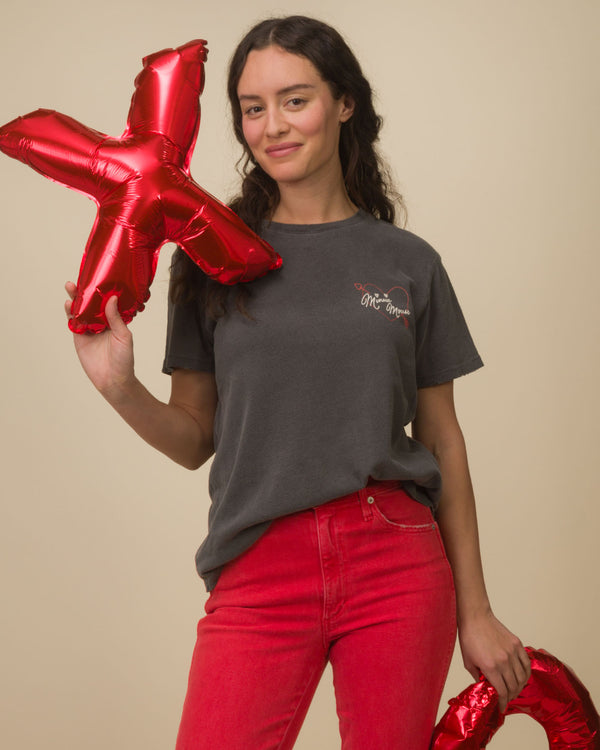 Junk Food Clothing Women's Minnie Mouse Sunglasses Vintage Tee Vintage Black