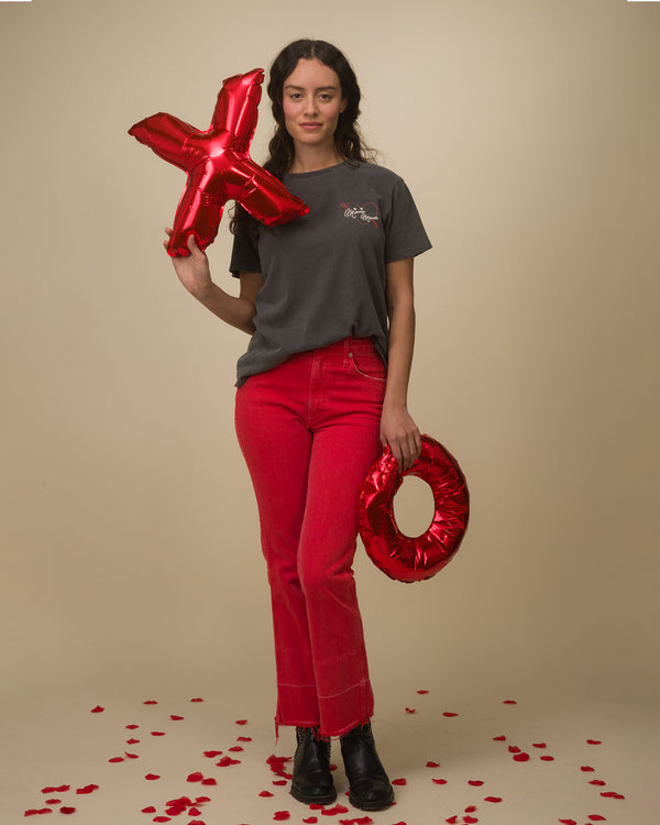 Junk Food Clothing Women's Minnie Mouse Sunglasses Vintage Tee Vintage Black