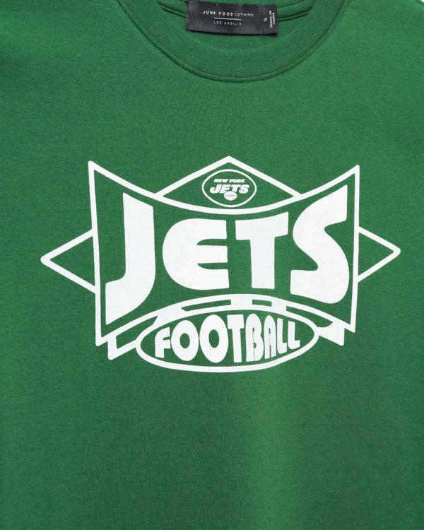 Junk Food Clothing Women's New York Jets Baby Tee Hunter